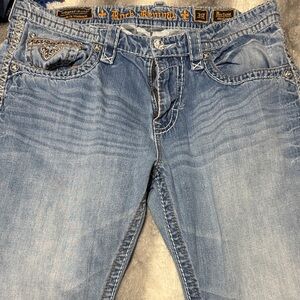 Rock Revival Light Blue straight Jeans